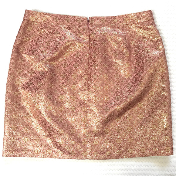 J. Crew Collection METALLIC TWEED PENCIL SKIRT - Picture 3 of 7